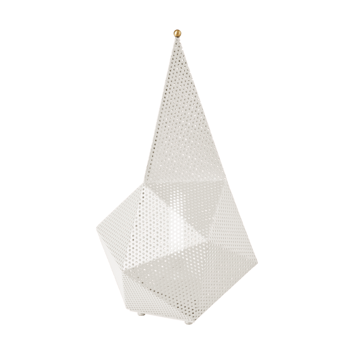 Przenośna lampa Bagdad, Cream white semi matt GUBI