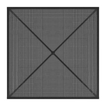 Stół Tropique 90x90x75 cm - Classic black - GUBI