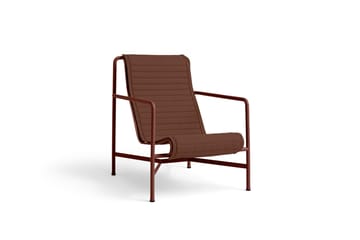 Fotel lounge Palissade High   - Iron red - HAY