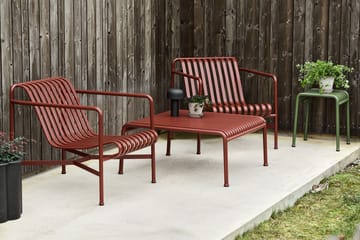 Fotel lounge Palissade Low   - Iron red - HAY