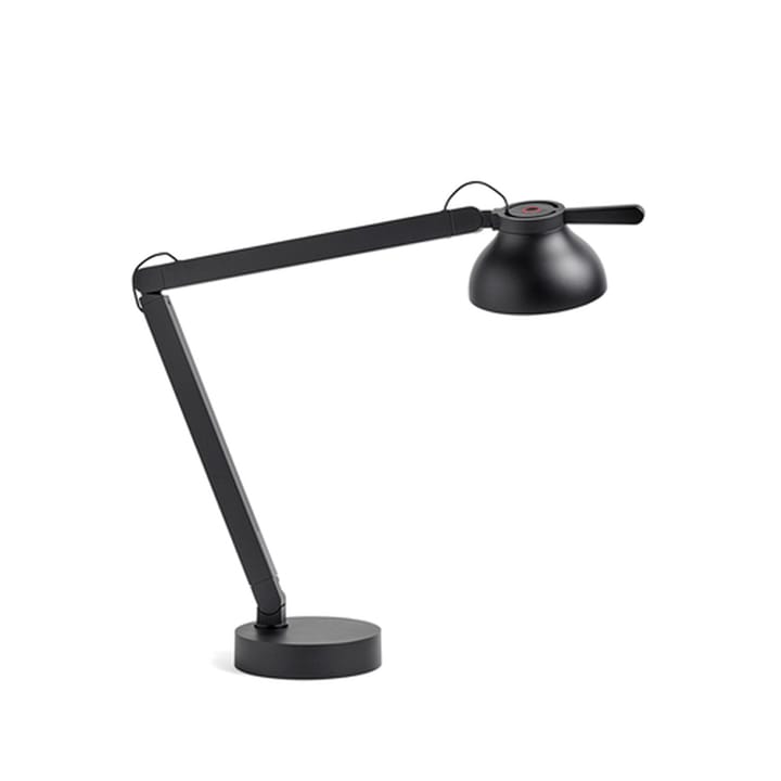 Lampa na biurko PC - soft black, z podstawą lampy - HAY