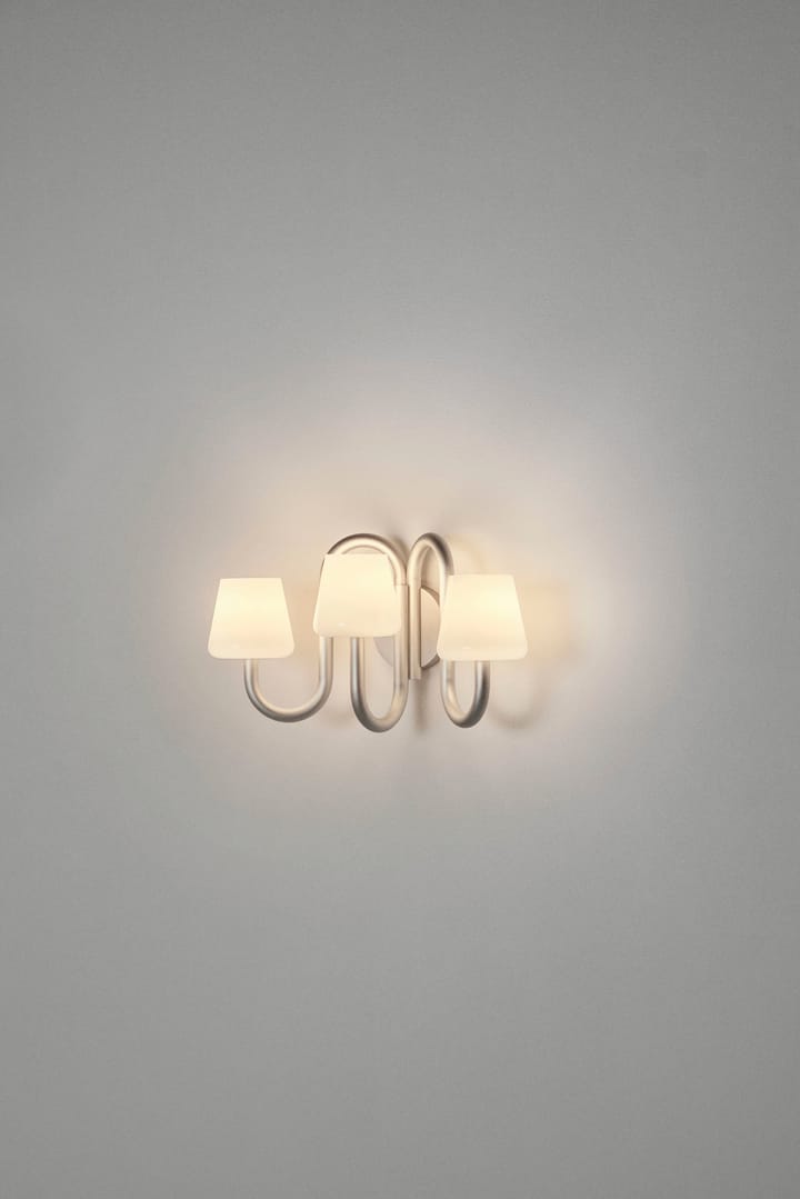 Lampa ścienna Apollo, White opal HAY