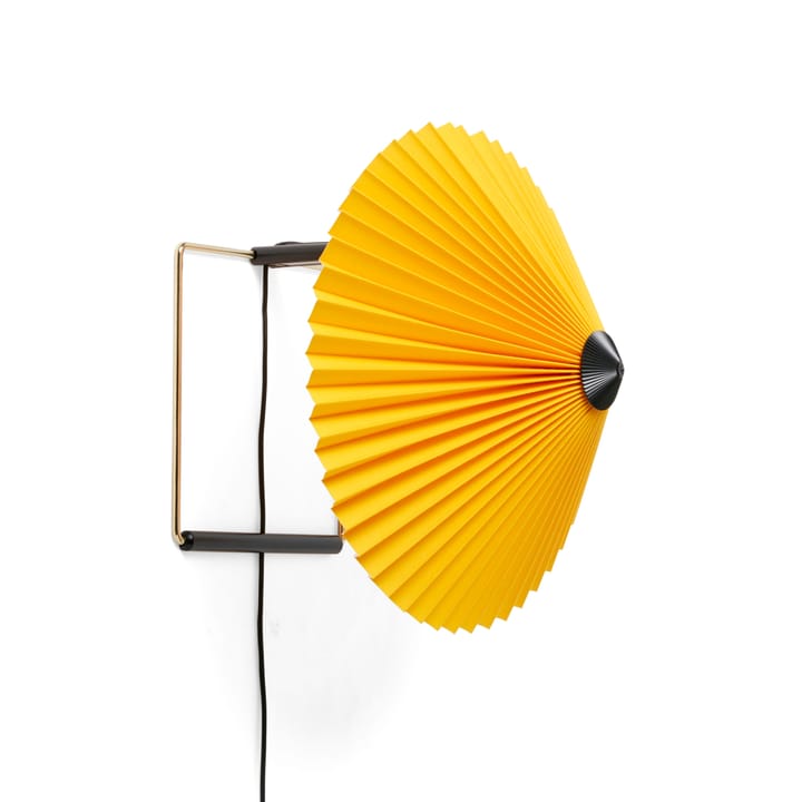 Lampa ścienna Matin Ø30 cm - Żółty odcień - HAY