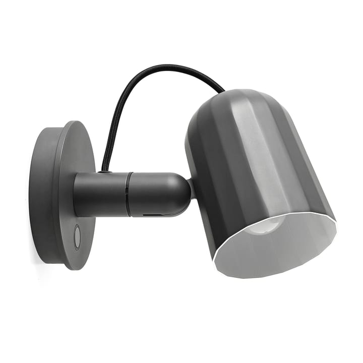 Lampa ścienna  Noc wall button - Ciemnoszary - HAY