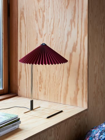 Lampa stołowa Matin Ø38 cm - Oxide red shade - HAY