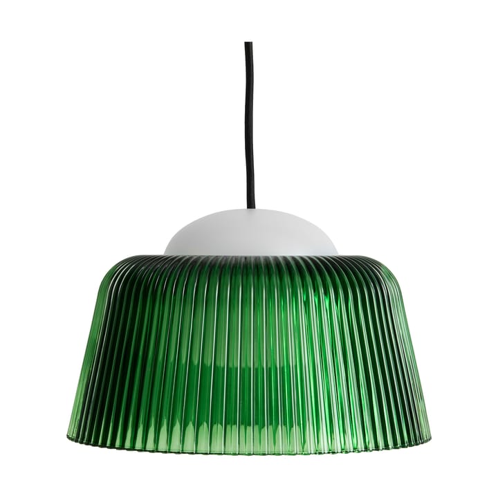 Lampa wisząca Brim Bottle Ø24,5 cm - Green glass - HAY