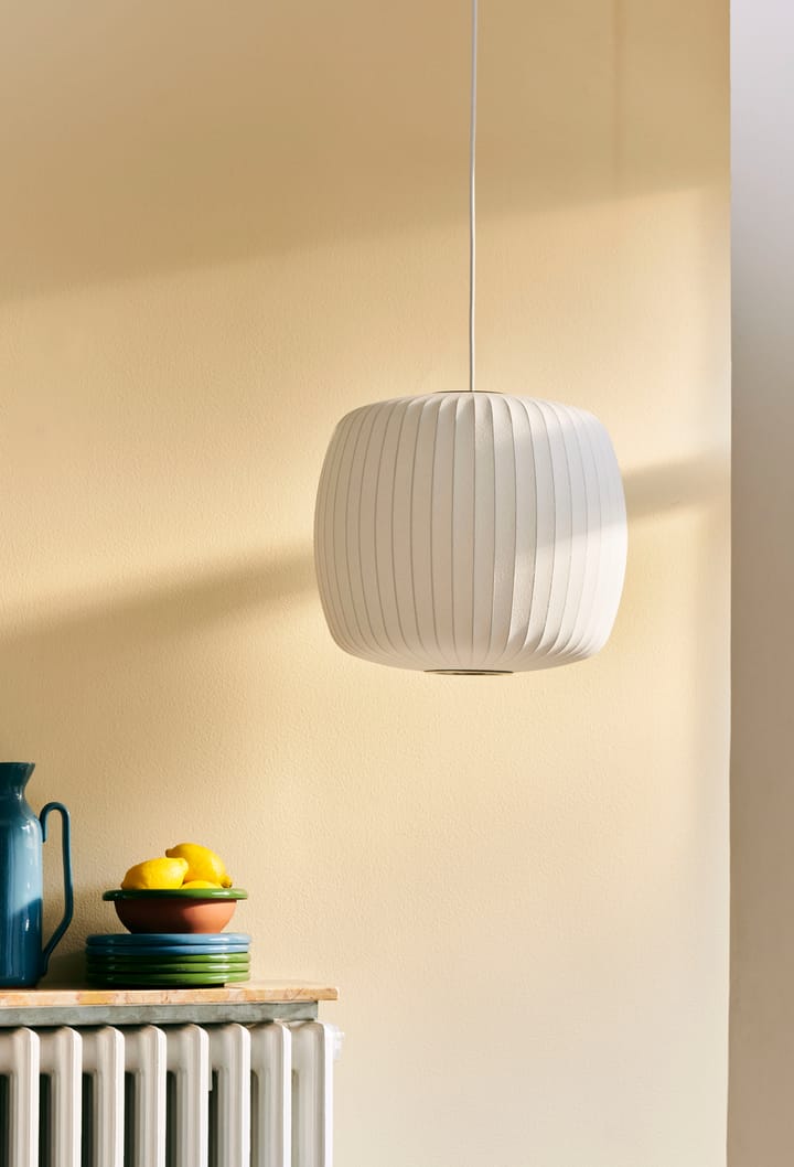 Lampa wisząca Nelson Bubble Roll M, Off white HAY