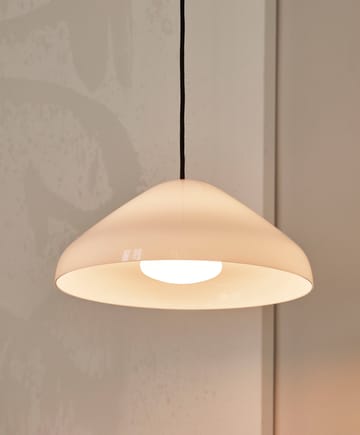 Lampa wisząca Pao Glass Ø35 cm - Białe szkło opalowe - HAY