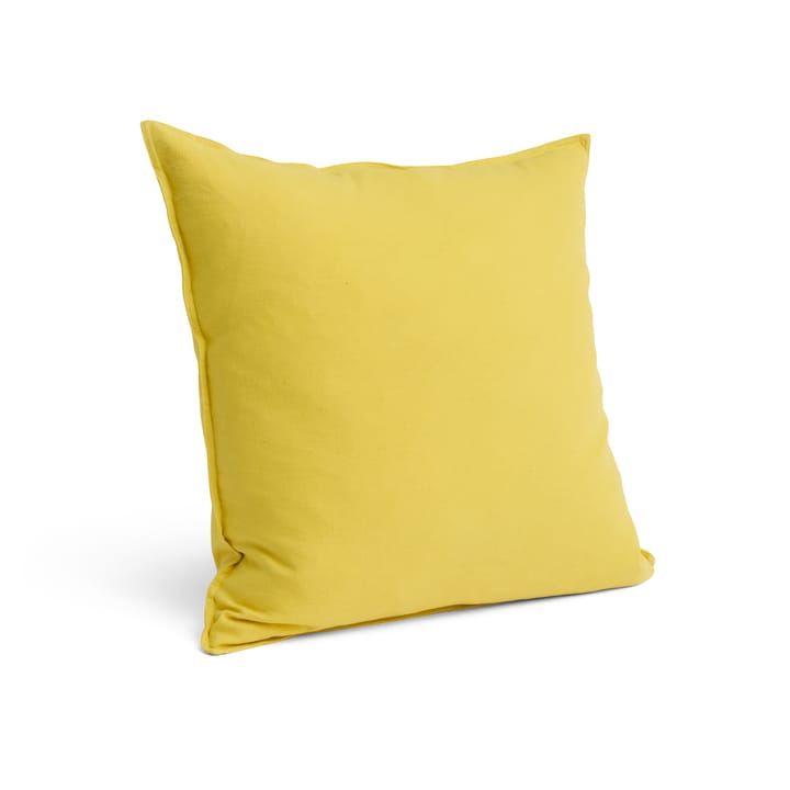 Poduszka Linen 60x60 cm - Lemon yellow - HAY