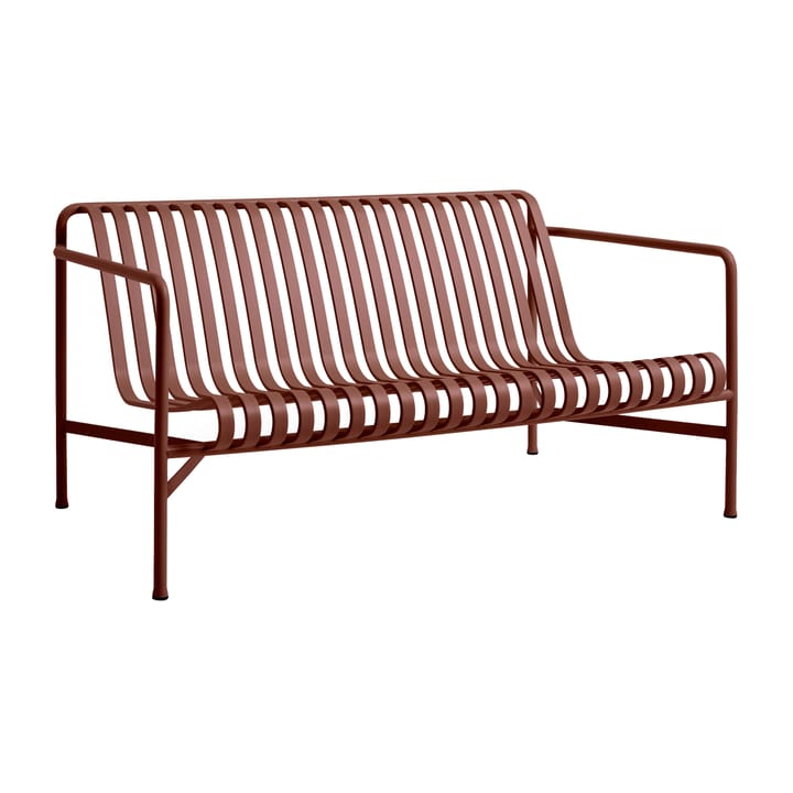 Sofa lounge Palissade  , Iron red HAY