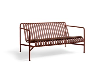 Sofa lounge Palissade   - Iron red - HAY