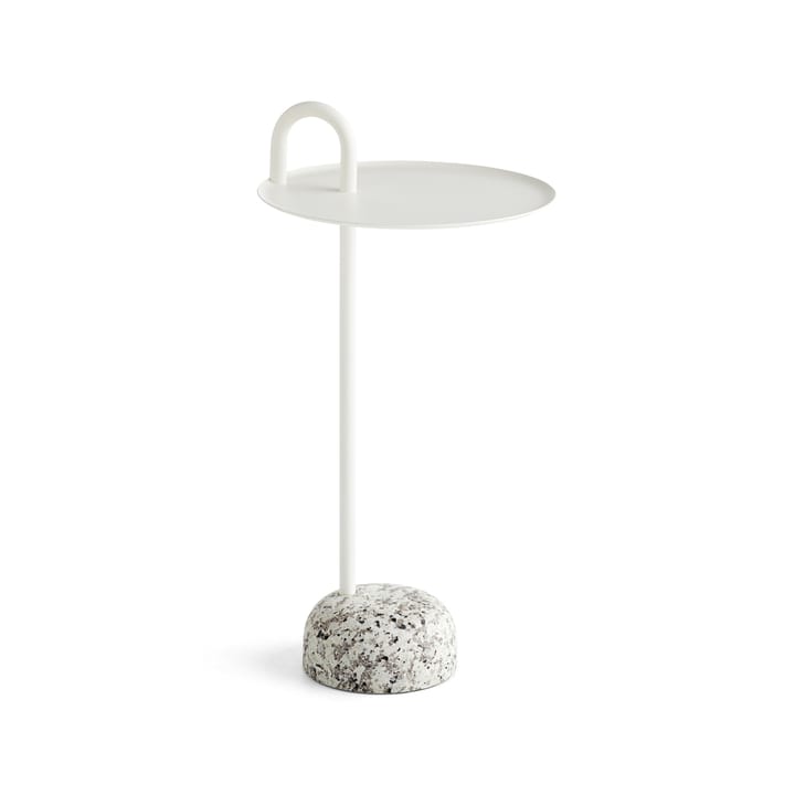 Stolik boczny Bowler - Cream white-granite - HAY