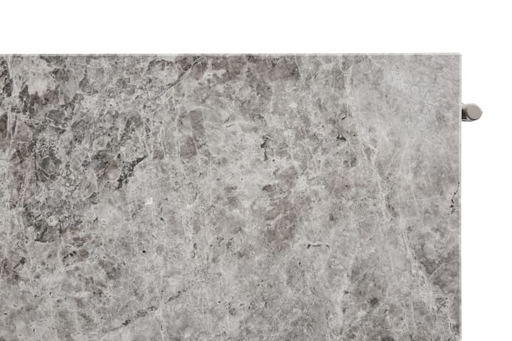 Stolik kawowy Rebar 80x84x33 cm, Grey marble-fossil HAY