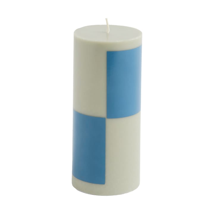 Świeca Column Candle small 15 cm - Grey-blue - HAY