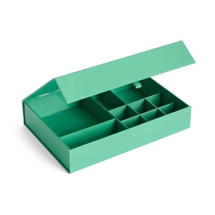 Szkatułka na biżuterię Colour Storage 23,2x16,1 cm - Emerald green - HAY