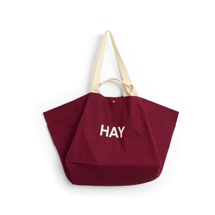 Torba Weekend Bag Organic L, Burgundy HAY