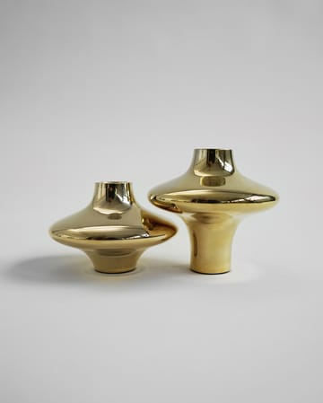 Doublet no. 01 mały świecznik - Brass - Hein Studio