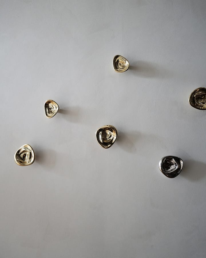 Ripple no. 01 mała gałka, Brass Hein Studio