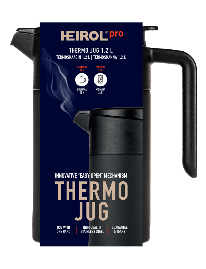 Termos Heirol 1,2 l, Czarny Heirol