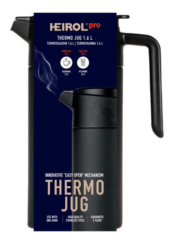 Termos Heirol 1,6 l - Czarny - Heirol