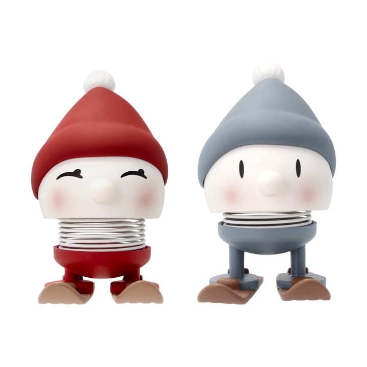 Figurki Hoptimist Skiing Bimble & Bumle S 2 szt. - Sky-Berry - Hoptimist