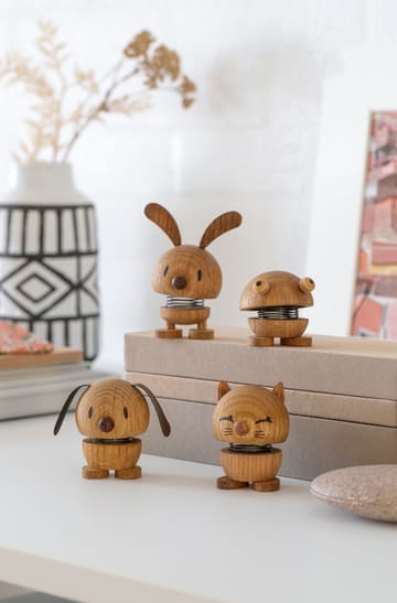 Hoptimist Bunny S statuetka - Oak - Hoptimist