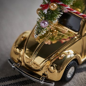 Dekoracja MINI Xmas Car - Złota - House Doctor