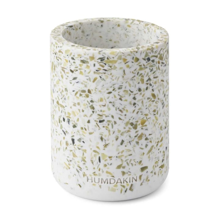 Humdakin Terrazzo wazon Ø10 cm - Green-white - Humdakin