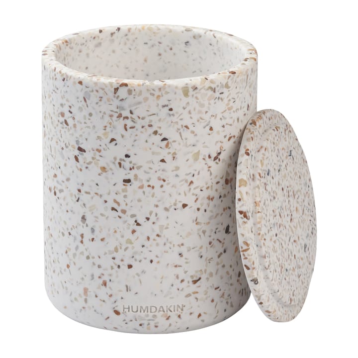 Humdakin Terrazzo wazon z pokrywą Ø13 cm, Red/Beige Humdakin