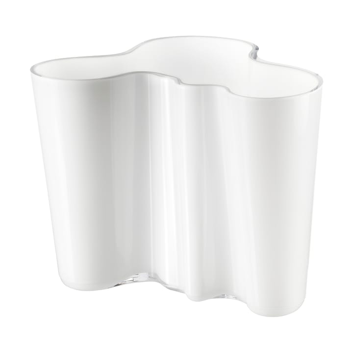 Aalto wazon, opal white (biel) - 160 mm - Iittala