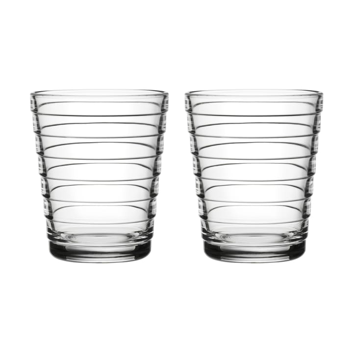 Aino Aalto szklanki 220 ml 2-pak - przezroczysty - Iittala