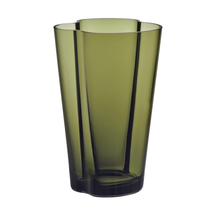 Alvar Aalto wazon, moss green - 220 mm - Iittala