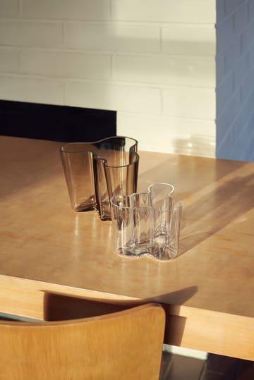 Alvar Aalto wazon, Savoy clear - 120 mm - Iittala