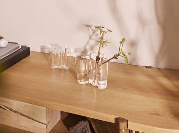 Alvar Aalto wazon, Savoy clear - 120 mm - Iittala