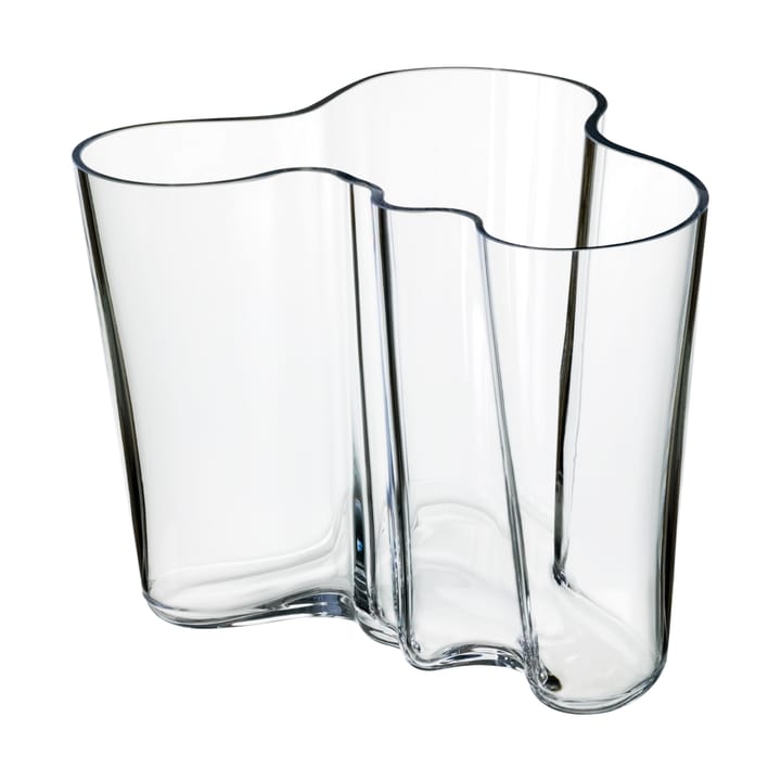 Alvar Aalto wazon, Savoy clear - 160 mm - Iittala