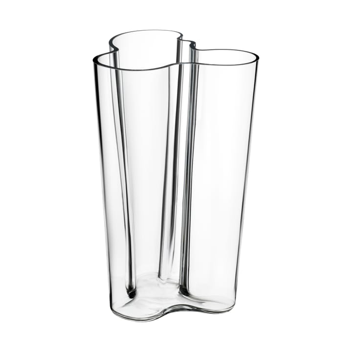 Alvar Aalto wazon, Savoy clear - 251 mm - Iittala