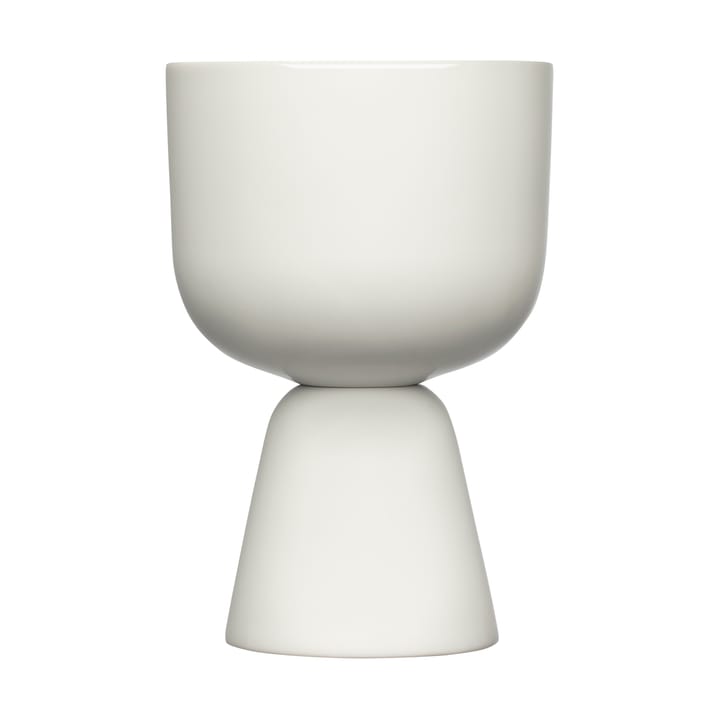 Doniczka Nappula Ø12,5 cm w19 cm - Biały - Iittala