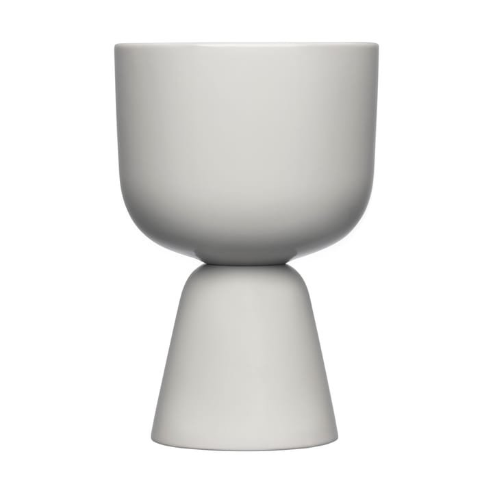 Doniczka Nappula Ø12,5 cm w19 cm - Jasnoszara - Iittala