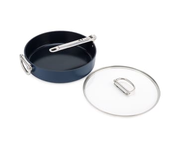 Rondel Space Non Stick z pokrywką Ø28 cm - Niebieski - Joseph Joseph