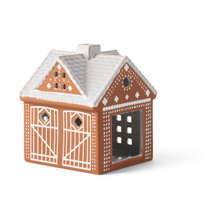 Domek świecznik Gingerbread - Stajenka - Christmas Barn 11,5 cm - Kähler