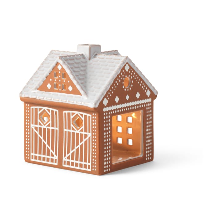 Domek świecznik Gingerbread - Stajenka - Christmas Barn 11,5 cm - Kähler