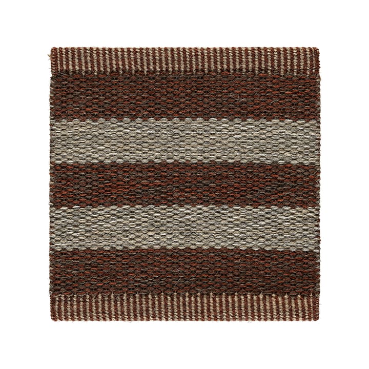 Narrow Stripe Icon chodnik - Red clay 240x85 cm - Kasthall