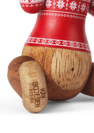 Mini małpka Kay Bojesen Christmas Jumper 2024 - Teak-Limba - Kay Bojesen Denmark