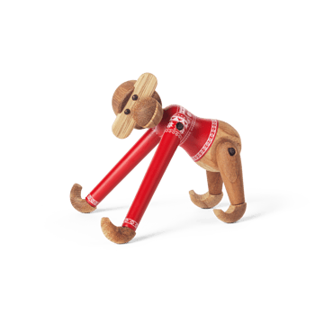 Mini małpka Kay Bojesen Christmas Jumper 2024 - Teak-Limba - Kay Bojesen