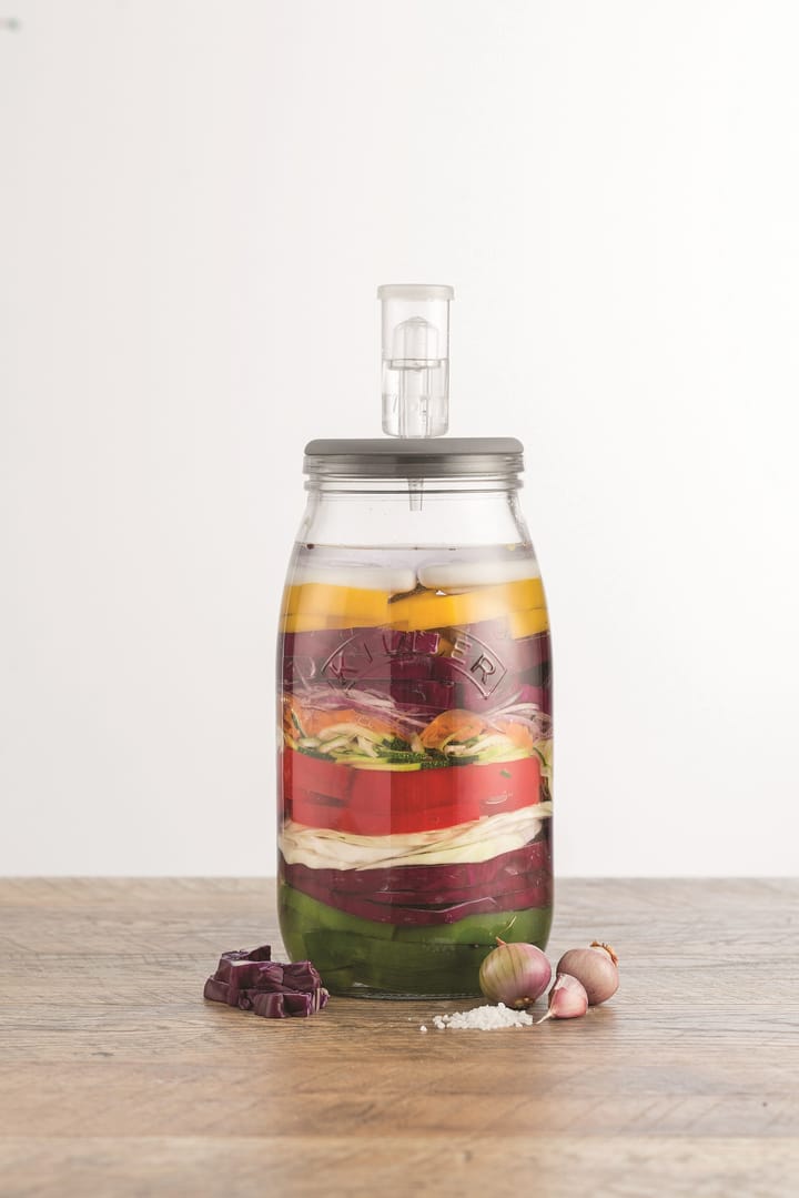 Zestaw fermentacyjny Kilner 3 l - Przezroczysty - Kilner