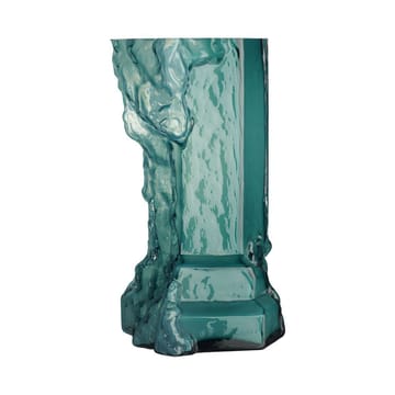 Wazon Rocky Baroque 35 cm - Chrysocolla - Kosta Boda