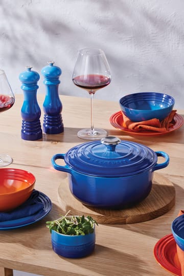 Le Creuset Signature okrągły garnek 4,2 l - Azure blue - Le Creuset