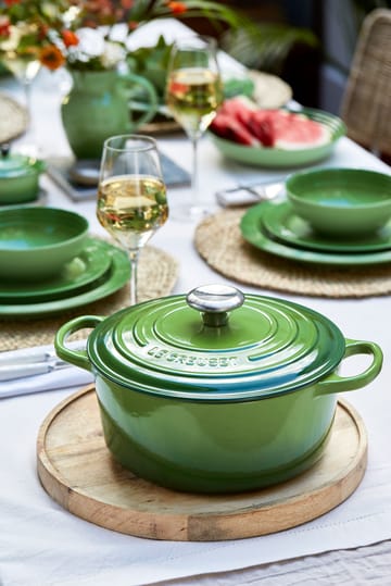 Le Creuset Signature okrągły garnek 4,2 l - Bamboo Green - Le Creuset