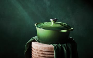 Le Creuset Signature okrągły garnek 4,2 l - Bamboo Green - Le Creuset