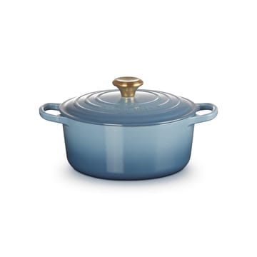 Le Creuset Signature okrągły garnek 4,2 l - Chambray - Le Creuset